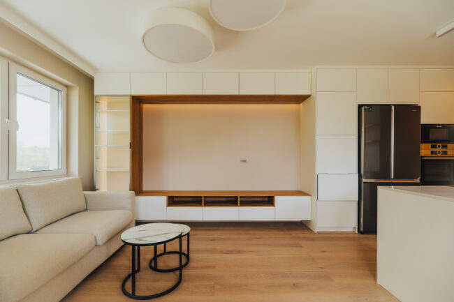 TV Cabinetry in the Living Room