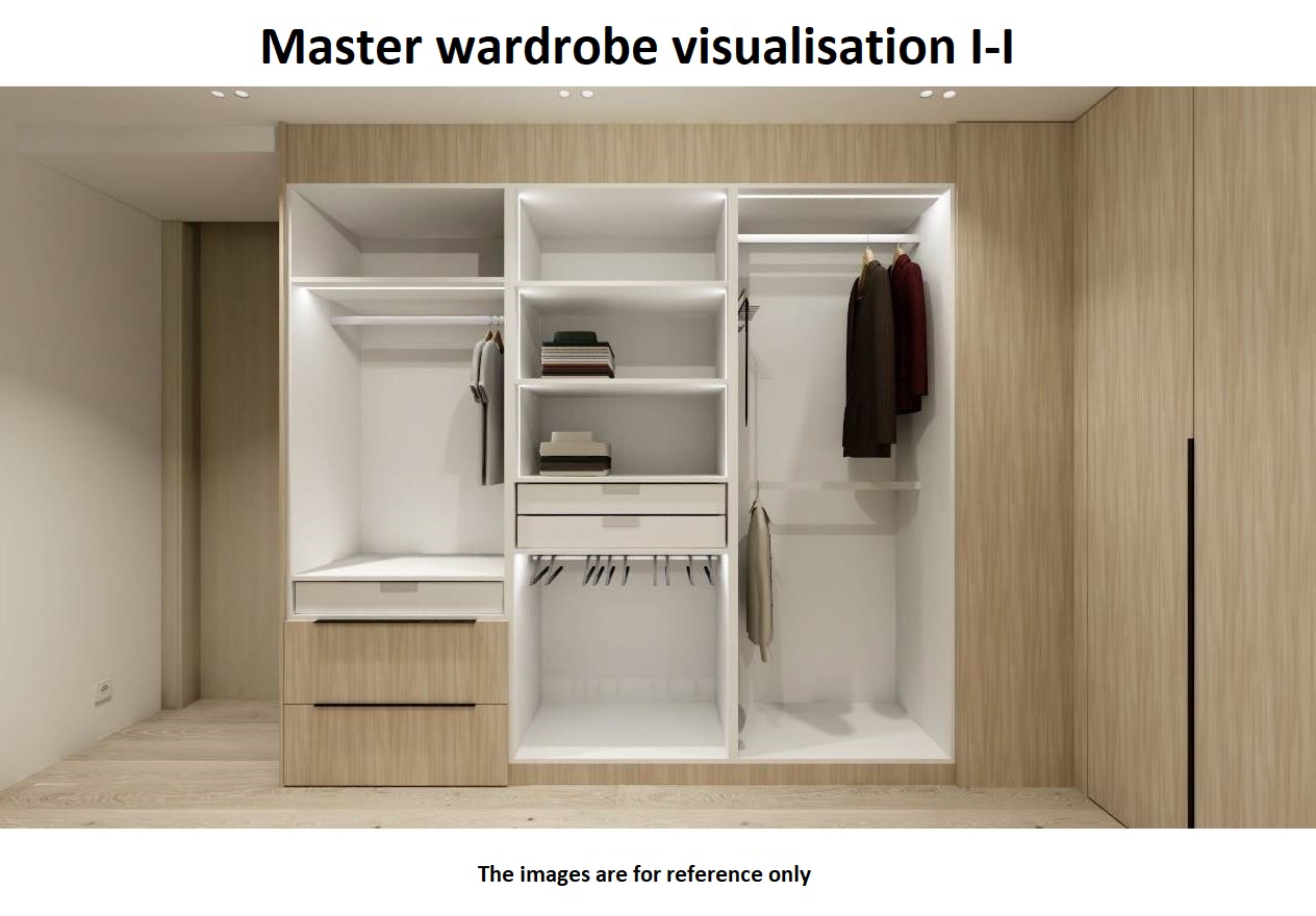 Walk-in wardrobe visualization I Walk-in wardrobe visualization